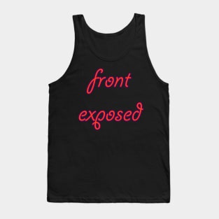 Front exposed Tank Top